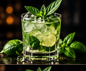Gin Basil Smash
